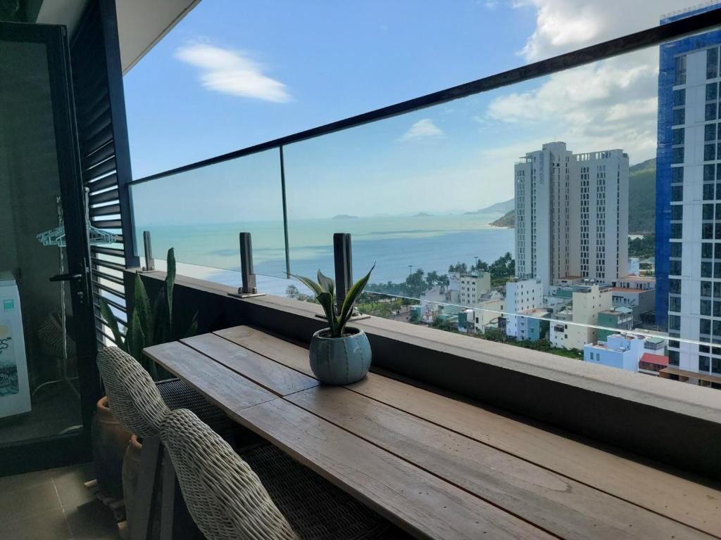 The Sun Beach - Flc Sea Tower Quy Nhon Appartement Buitenkant foto